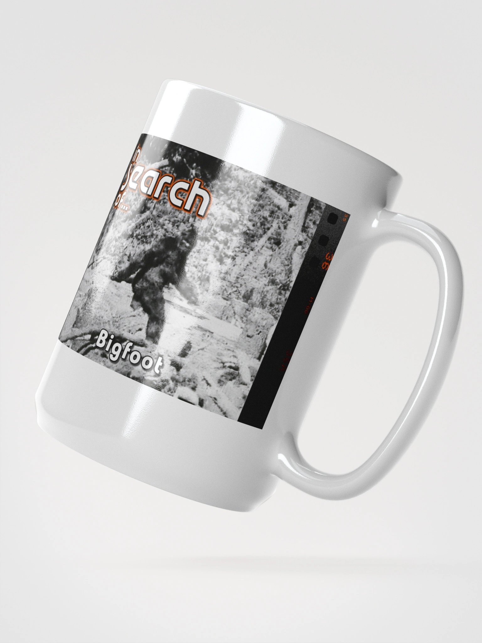 In Search Of...Bigfoot Plain Mug product image (2)