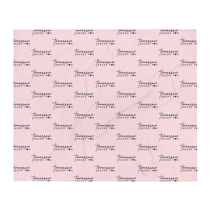 Tomorrow Needs You Blanket product image (1)