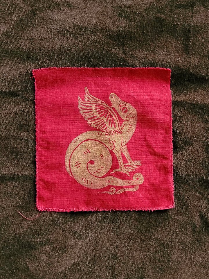 Dragon Fabric Patch product image (1)