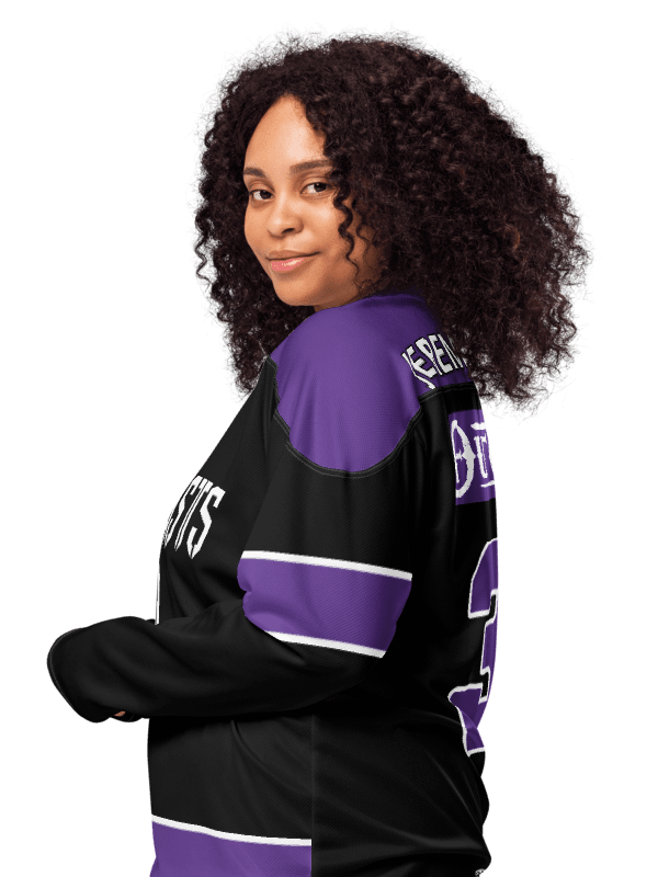 Outcasts Hockey Jersey Black/Purple product image (2)
