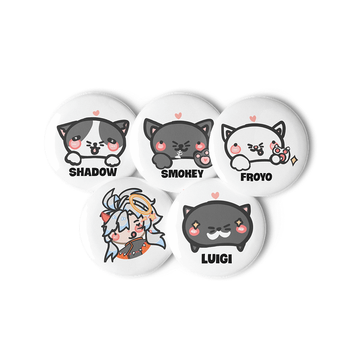 Kitteh - Pin Buttons product image (3)