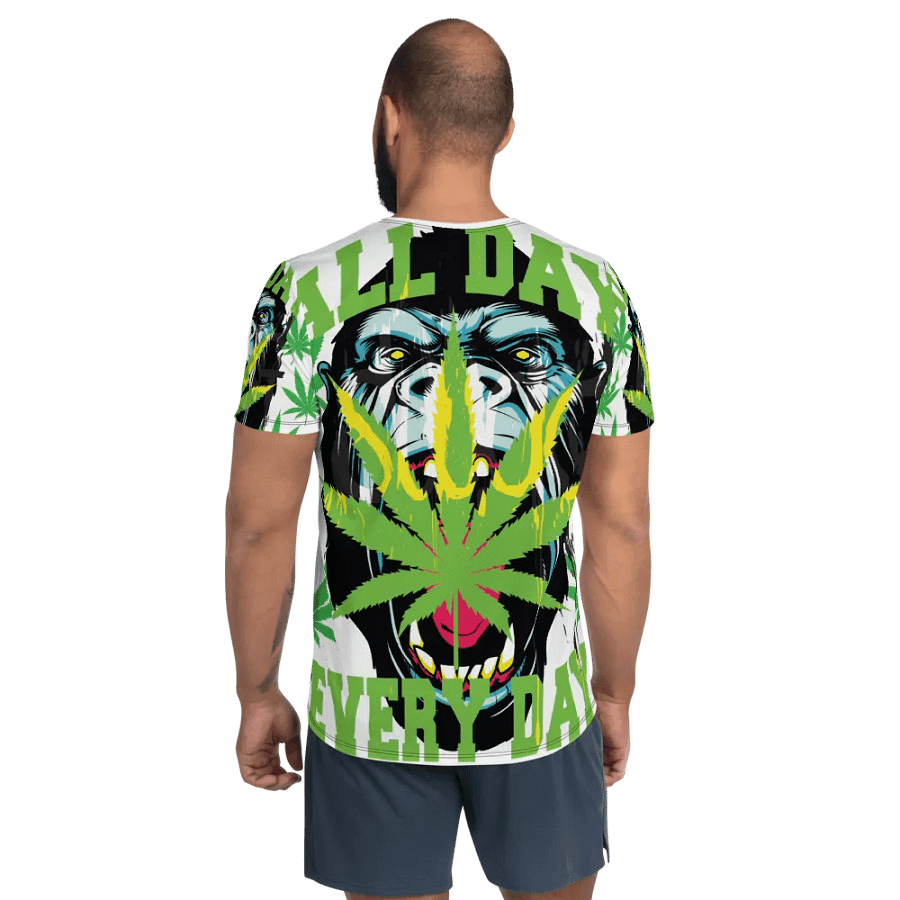 Gorilla Warfare W | All-Over Print Athletic T-Shirt product image (3)