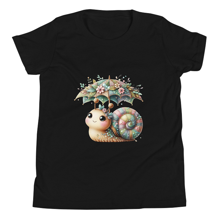 Whimsical Snail Adventure Youth T-Shirt product image (1)