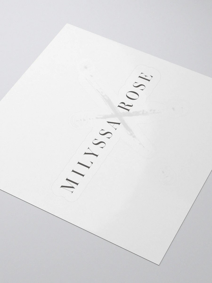 Official Milyssa Rose Logo Sticker product image (11)