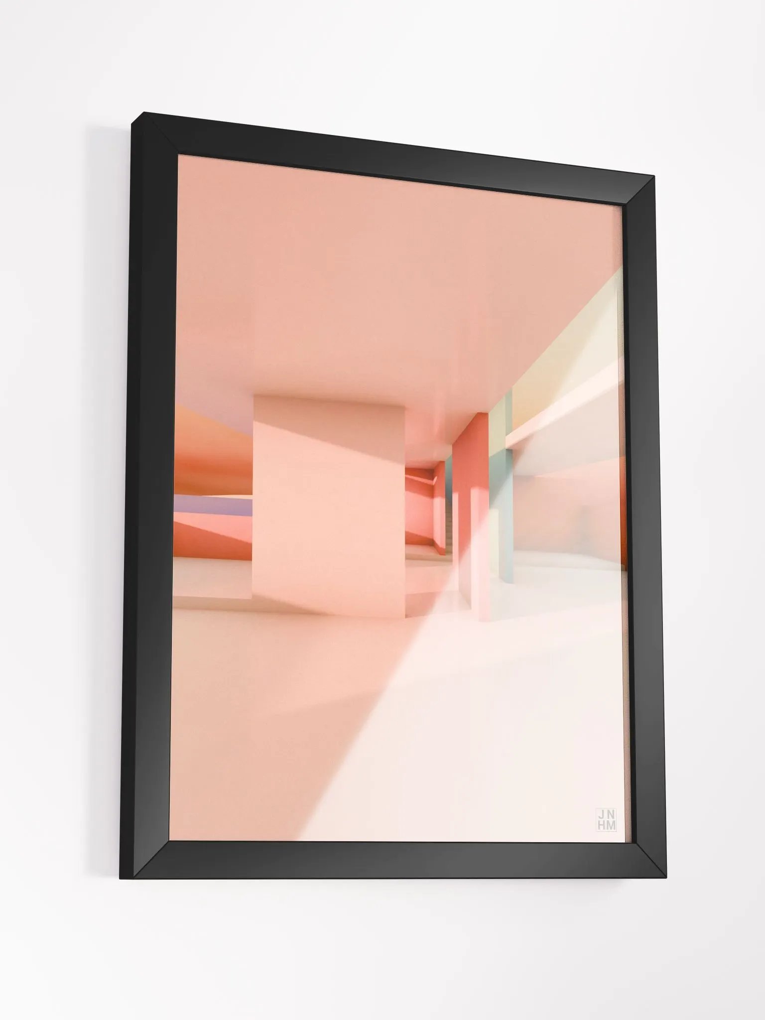 Architectural Landscape - Summer Pastel 04 12"x16" product image (4)