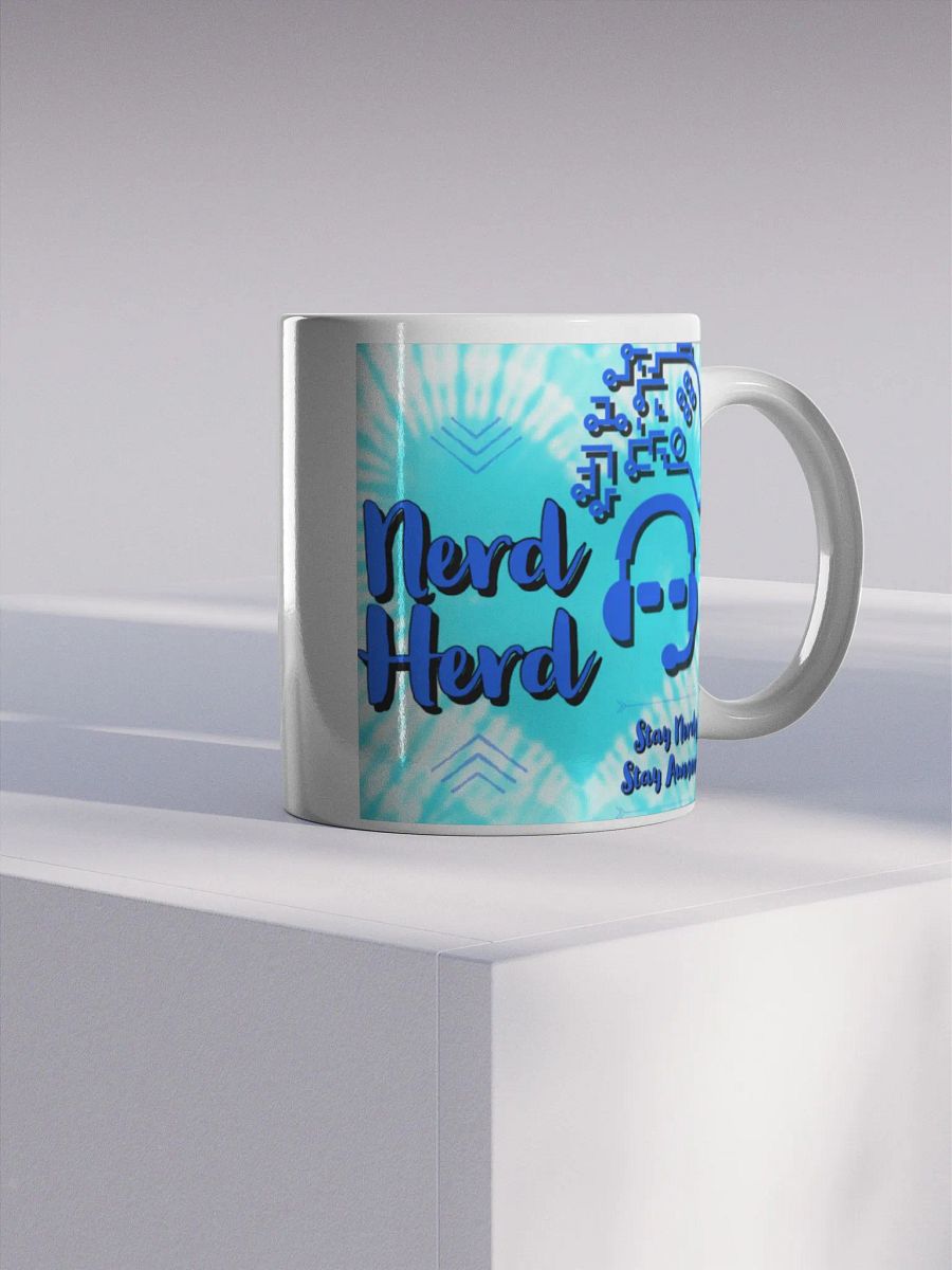 Nerd Herd Glossy Mug (Color) product image (4)