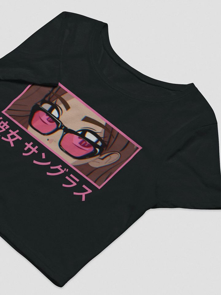 Anime Shades Crop Tee (Pink) product image (1)