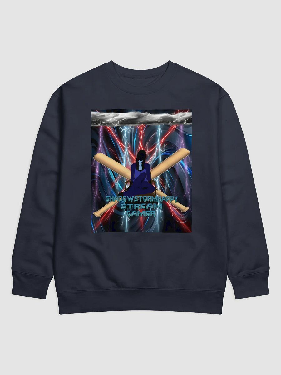 Stormy Gamer Silhouette Sweatshirt product image (4)