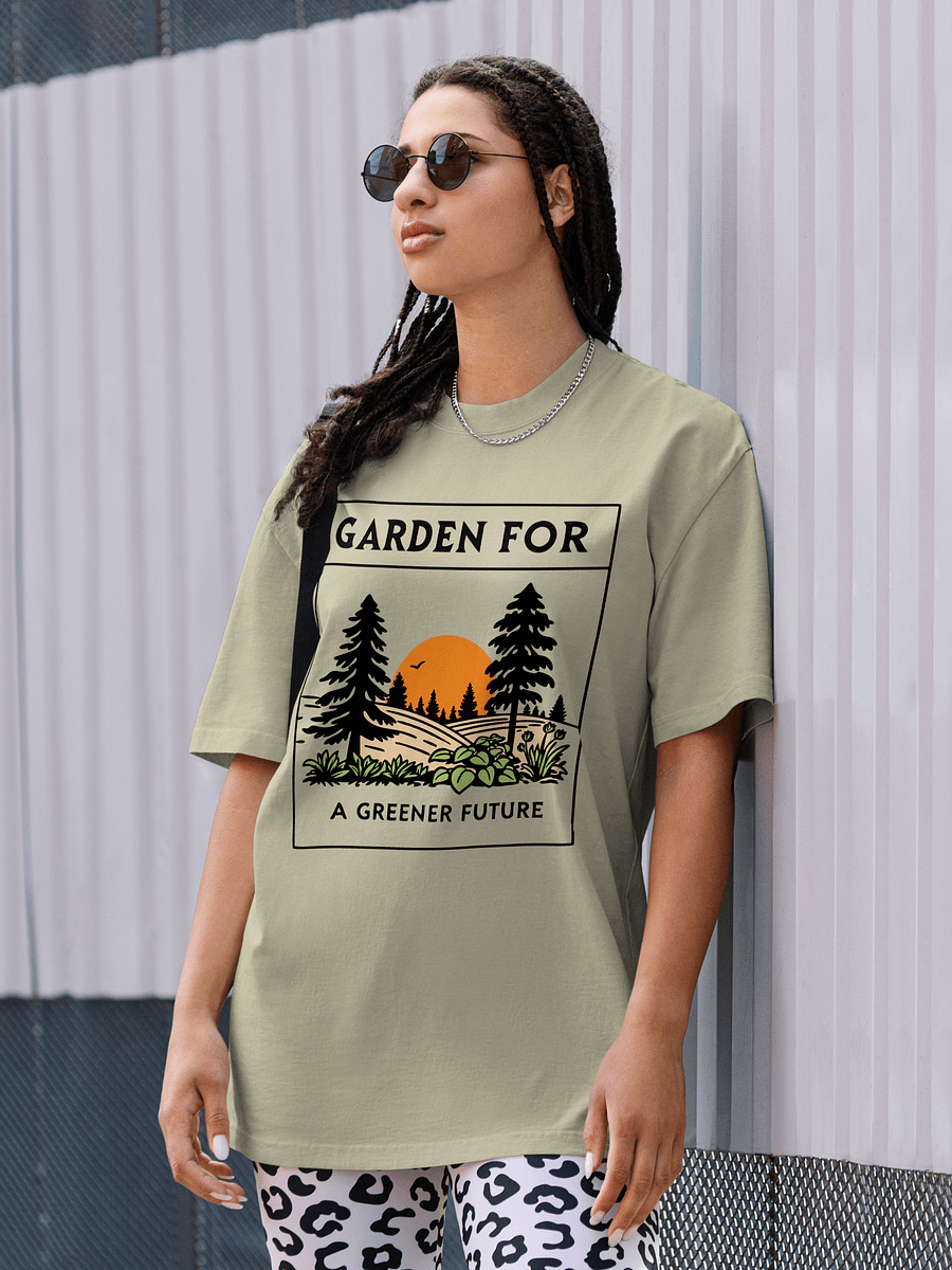 Garden for a Greener Future! Oversized Tee product image (1)