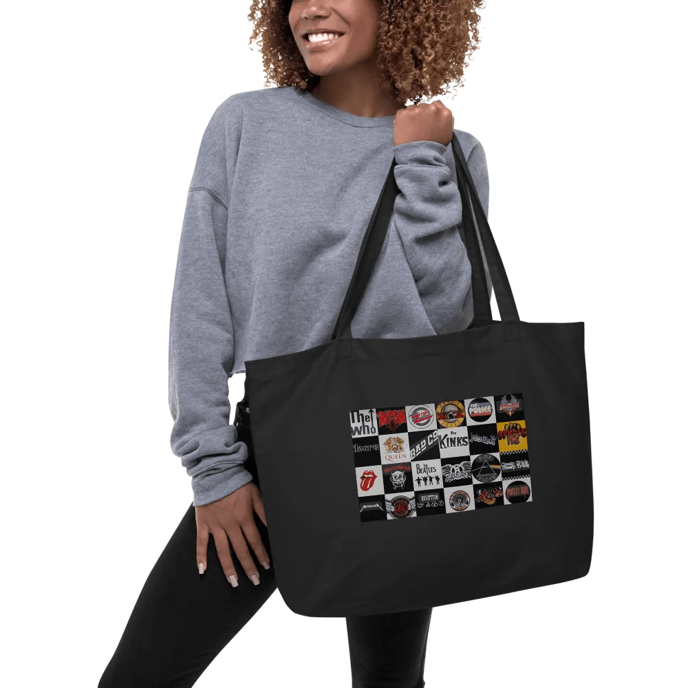 Music Lovers Collection - Ultimate Music Lover's Tote Bag – Double-Sided Design with 24 Iconic Bands! product image (5)