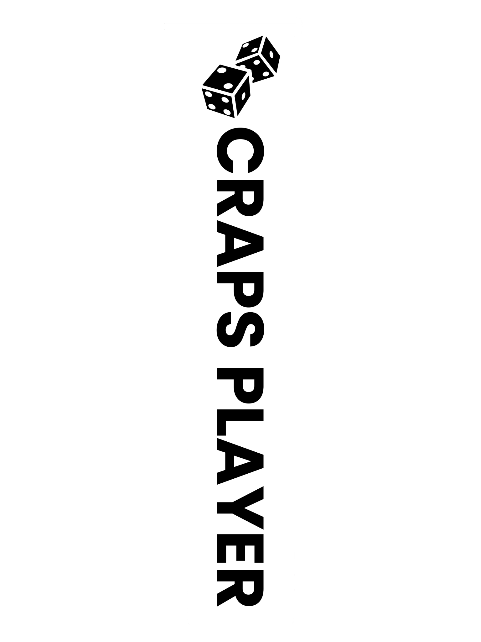 Craps Player (Bumper Sticker) product image (3)