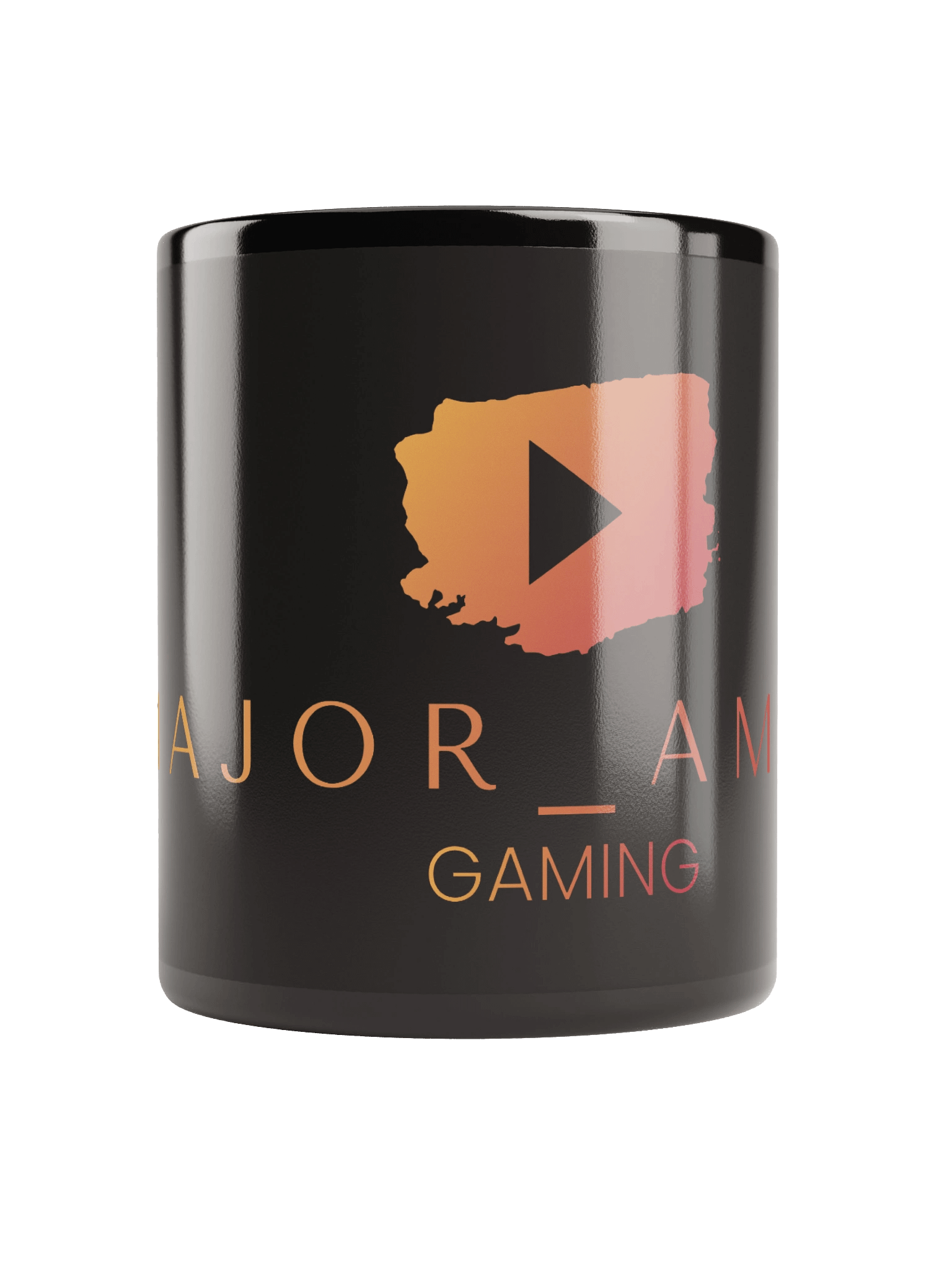 MajorAmigoGaming Logo – Schwarze Premium Tasse product image (10)