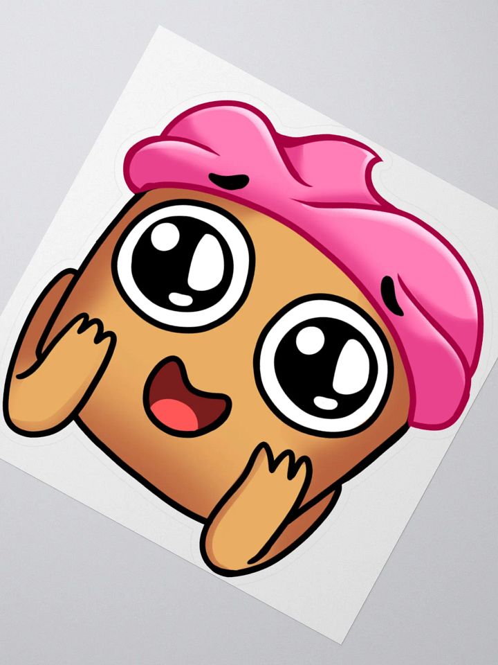 Cuppy Gasp Emote Sticker product image (4)