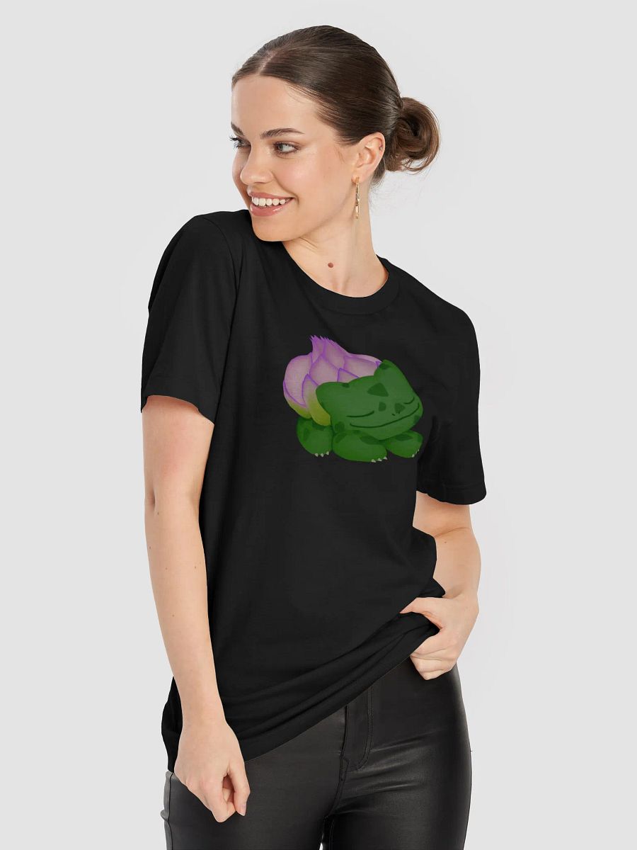 Lotus Frog T-Shirt (Black) product image (15)