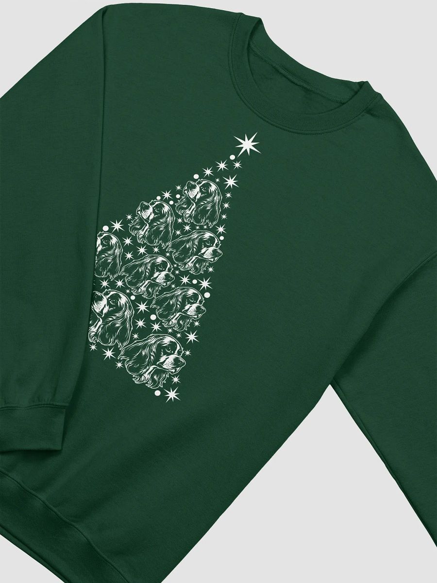 Cocker Spaniel(2) Christmas Tree Sweatshirt Design for Cocker Spaniel Paw-rents product image (14)
