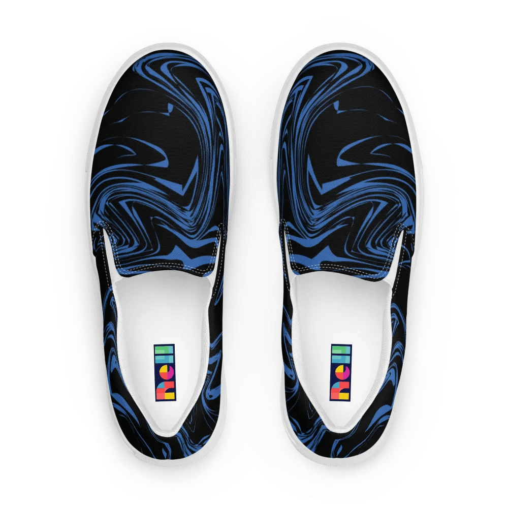 Whirlwind Blue Women's Slip-On Shoes product image (1)
