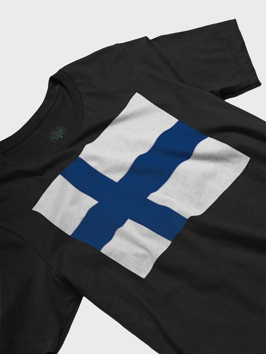 Exclusive Unisex Finland Flag Graphic Tee by Graphic Grove product image (5)