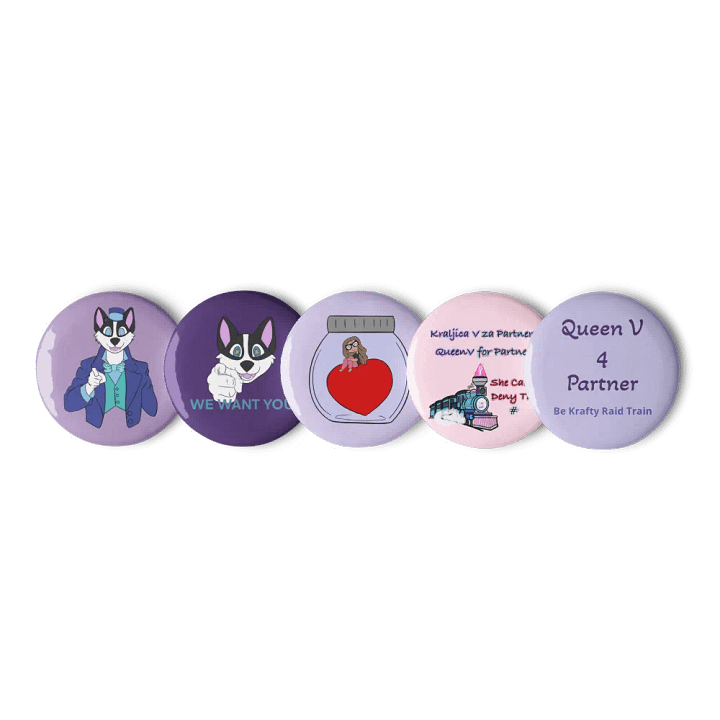 Raid Train Button Pin Set product image (3)