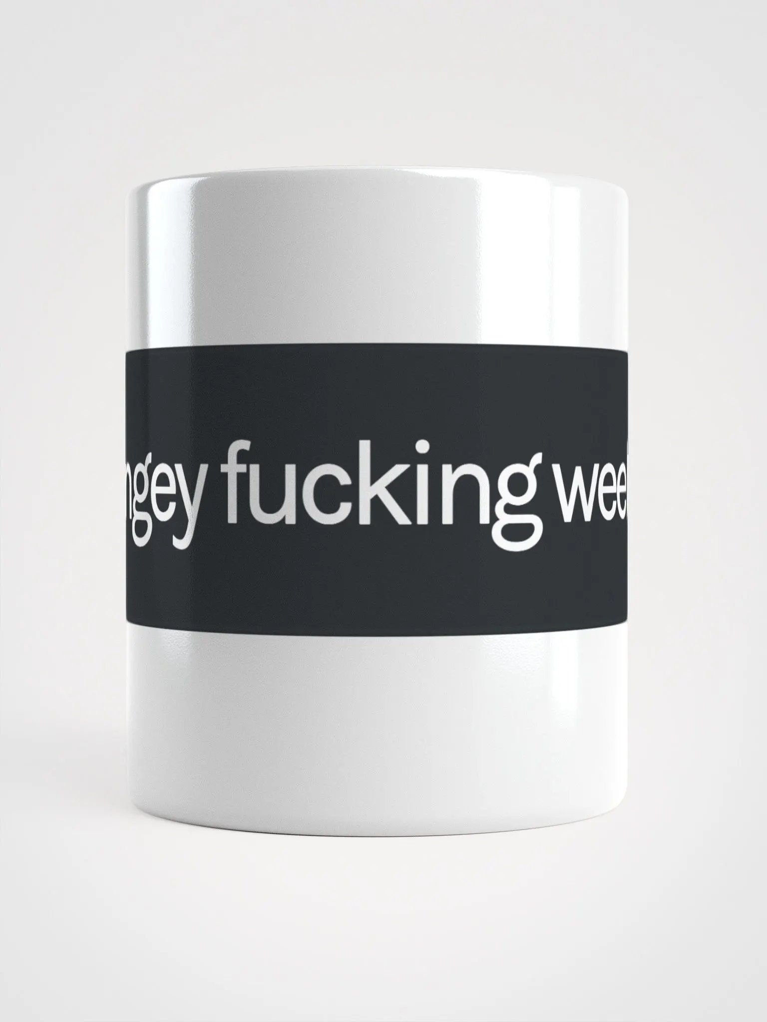 Weeb B!tch Ver.1 White Glossy Mug product image (5)