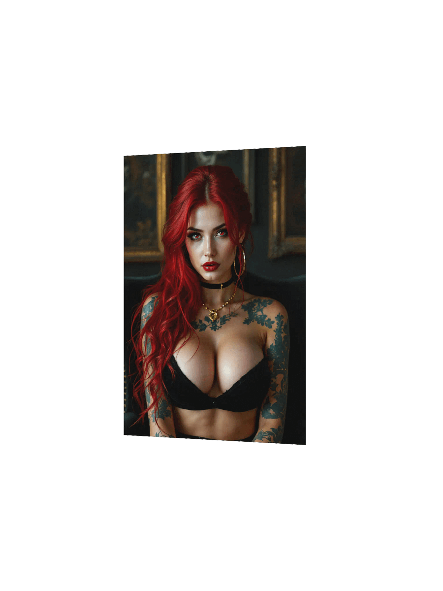 Ink & Fangs: The Scarlet Siren Mini Poster product image (2)