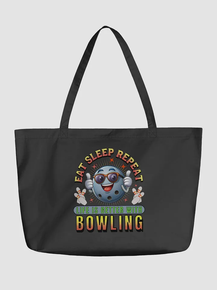 Eat Sleep Repeat Thumbs Up Bowling Ball Tote Bag product image (5)