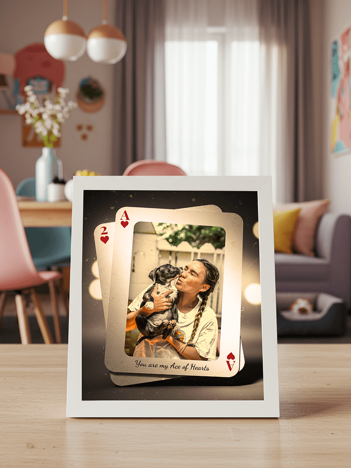 FOREVER MY VALENTINE!💞 / FRAMED HIGH-QUALITY MATTE POSTER / DIGITAL ART / 8"x10" / 12"x18" / 24"x36 product image (1)