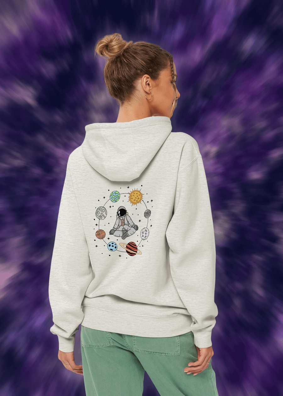 Cosmic Serenity Astronaut Hoodie product image (4)
