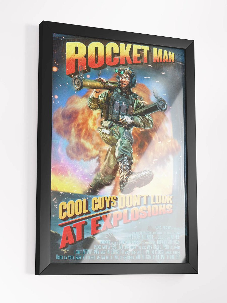 The Rocket Man Framed Poster product image (5)