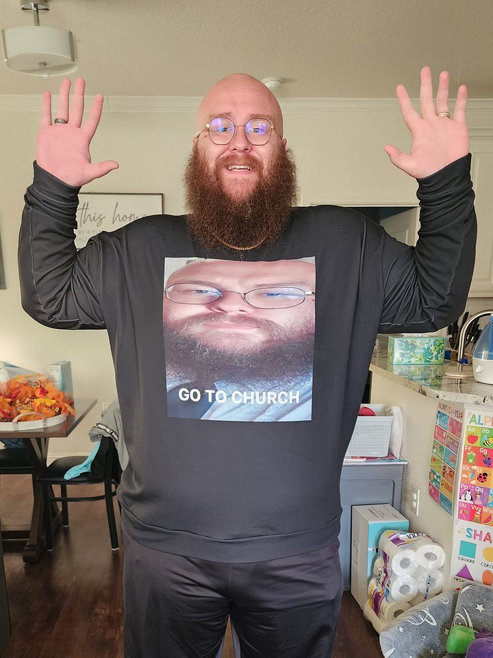 Go To Church Sweatshirt product image (41)