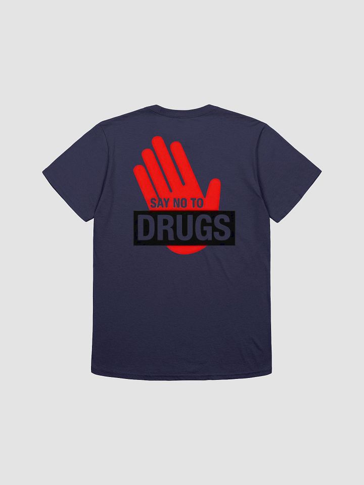 Man Unisex Softstyle T-Shirt No Drugs Graphic product image (1)