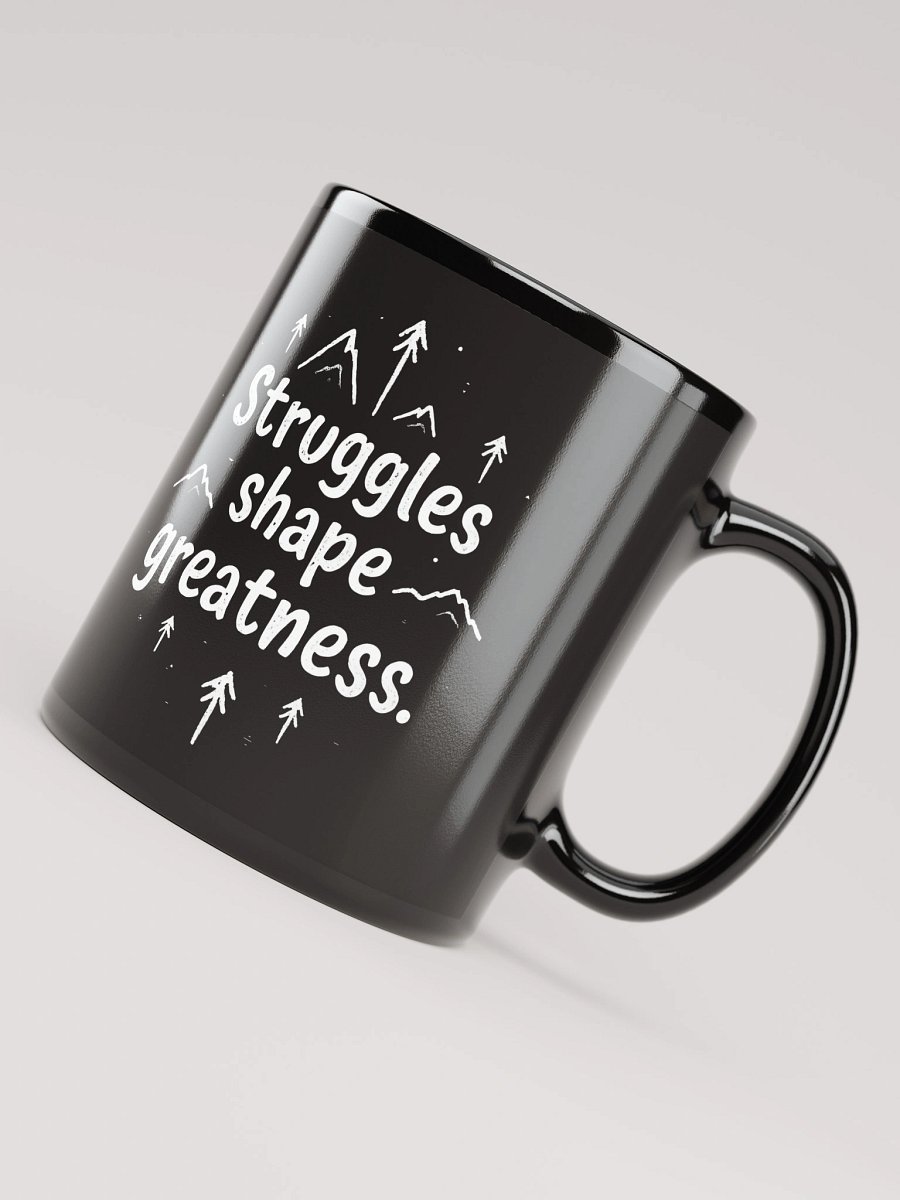 Struggles Shape Greatness - Inspirational Keanu Reeves Mug for Fans Who Believe in Resilience and Transformation product image (8)