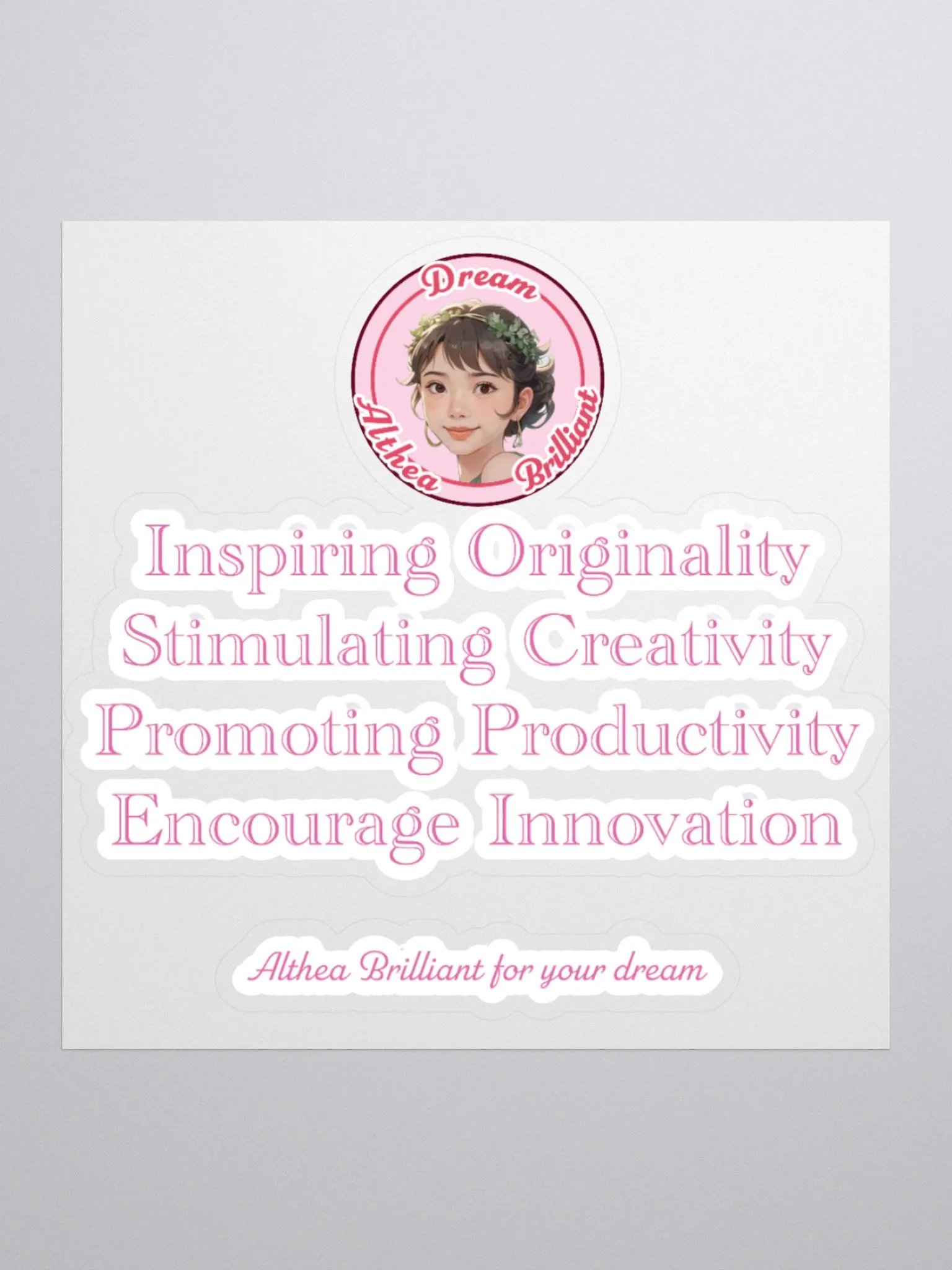 Dreamy Kiss Cut Stickers Set | Our Belief in the Power of Positive Imagery product image (1)