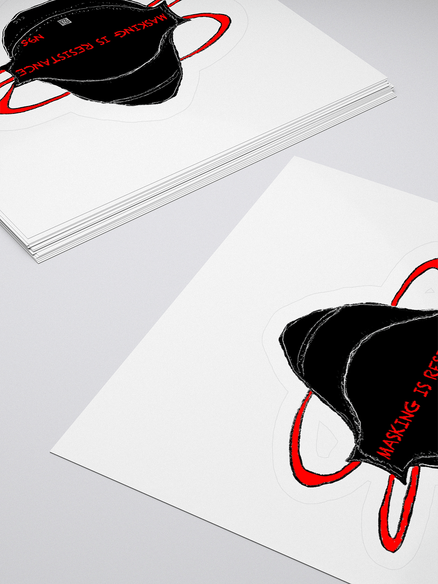 MASKING IS RESISTANCE Stickers product image (4)