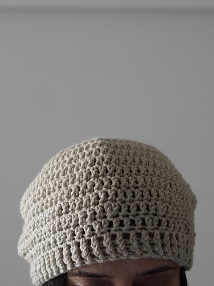1 hour beret crochet pattern product image (2)