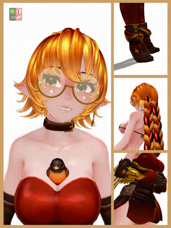 Robyn (VRChat Ready Avatar) product image (7)