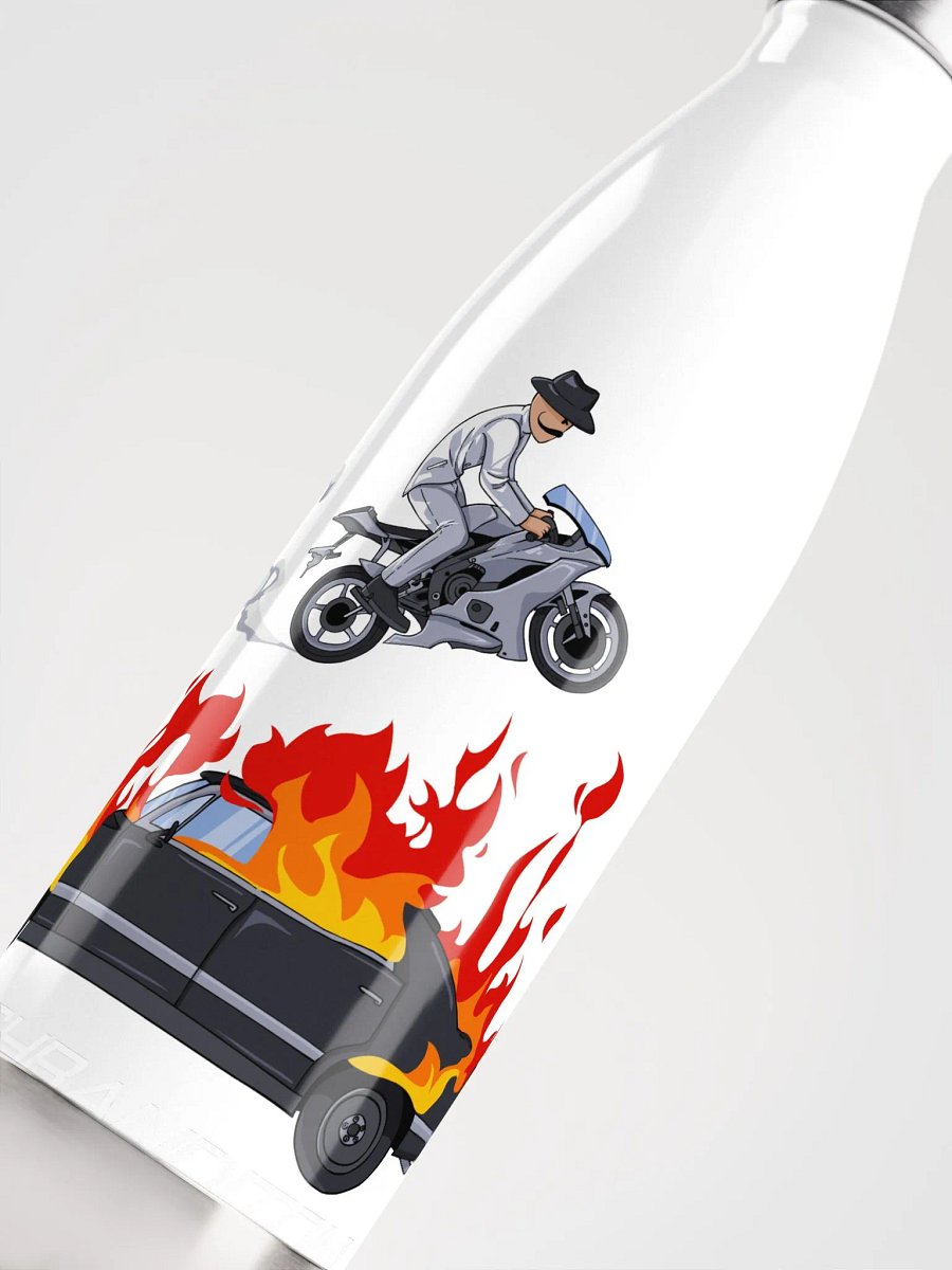 Flaming Ride Water Bottle product image (5)