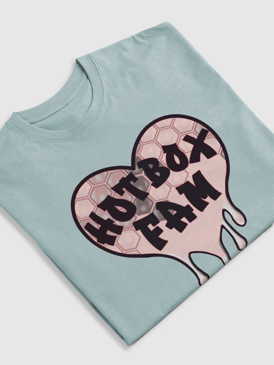 UNISEX HOT BOX FAM PALE PINK HONEY COMB TEE product image (34)