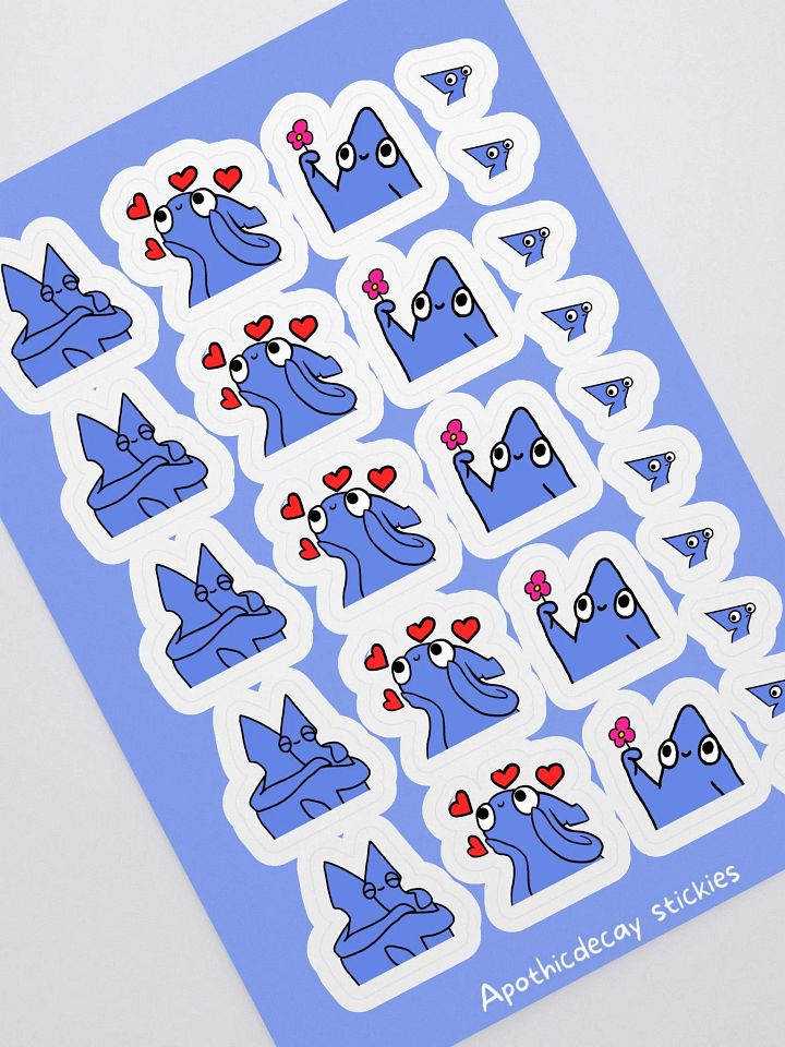 Apothicdecay Sticker Sheet twiced product image (1)