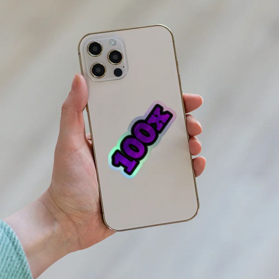 100X Holo Sticker product image (6)
