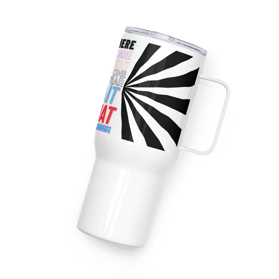 GAMER TALK TRAVEL MUG W/ HANDLE product image (4)