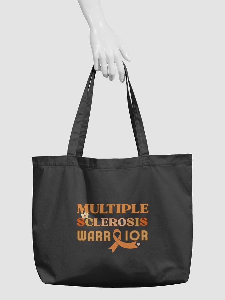 Multiple Sclerosis Warrior, Awareness Eco Tote Bag product image (2)