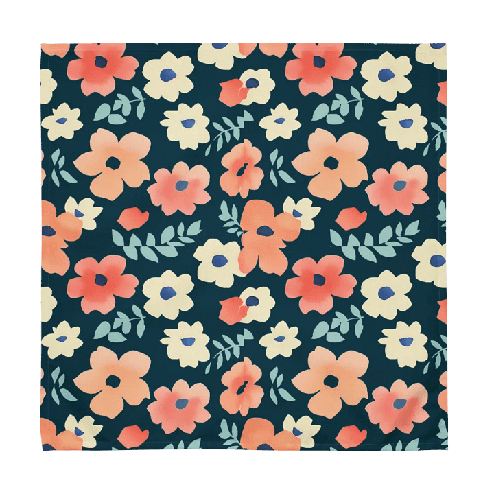 Floral Harmony Cloth Napkin Set (4) product image (1)