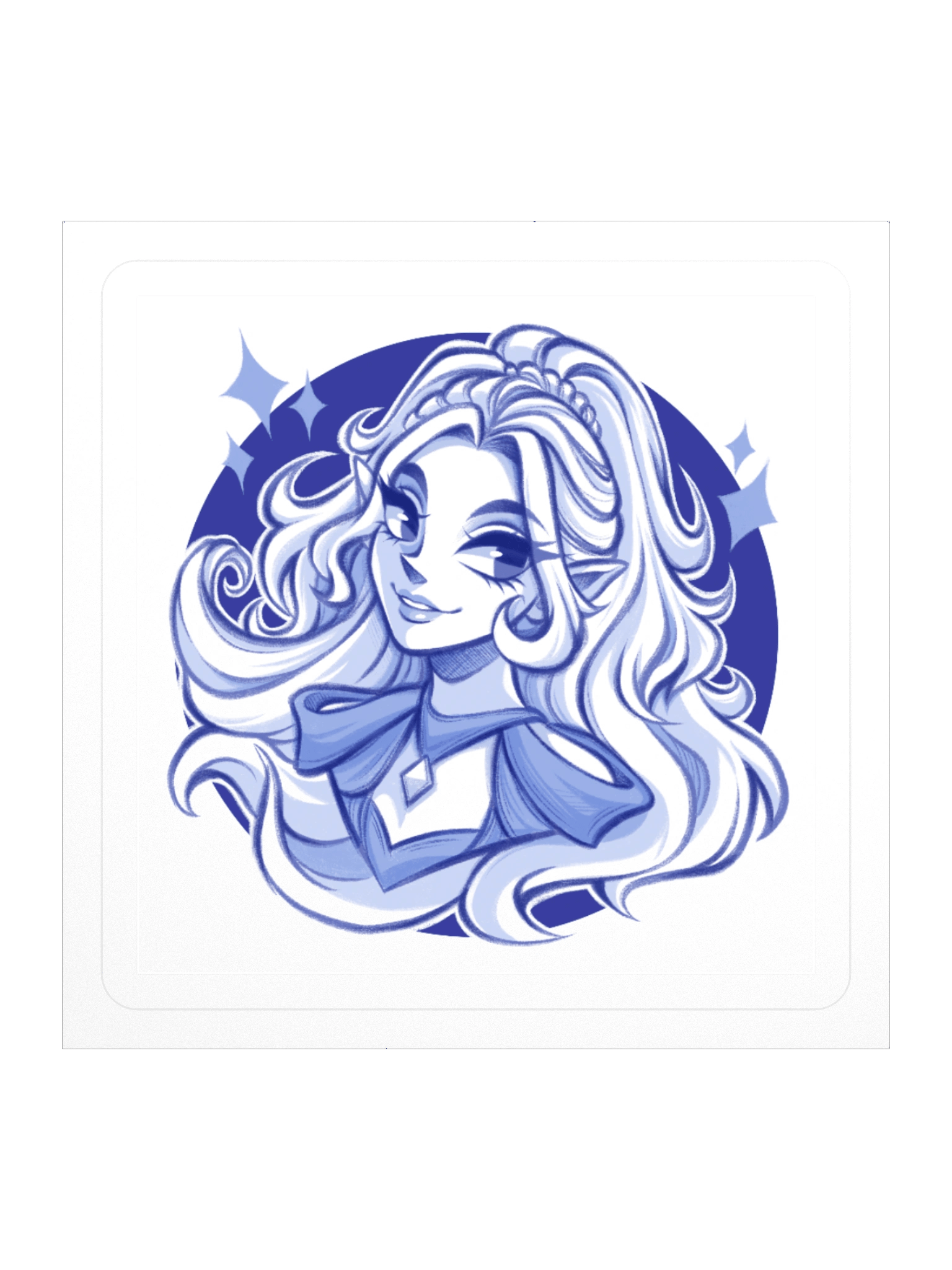 Blue Sketchy Aesuith product image (1)