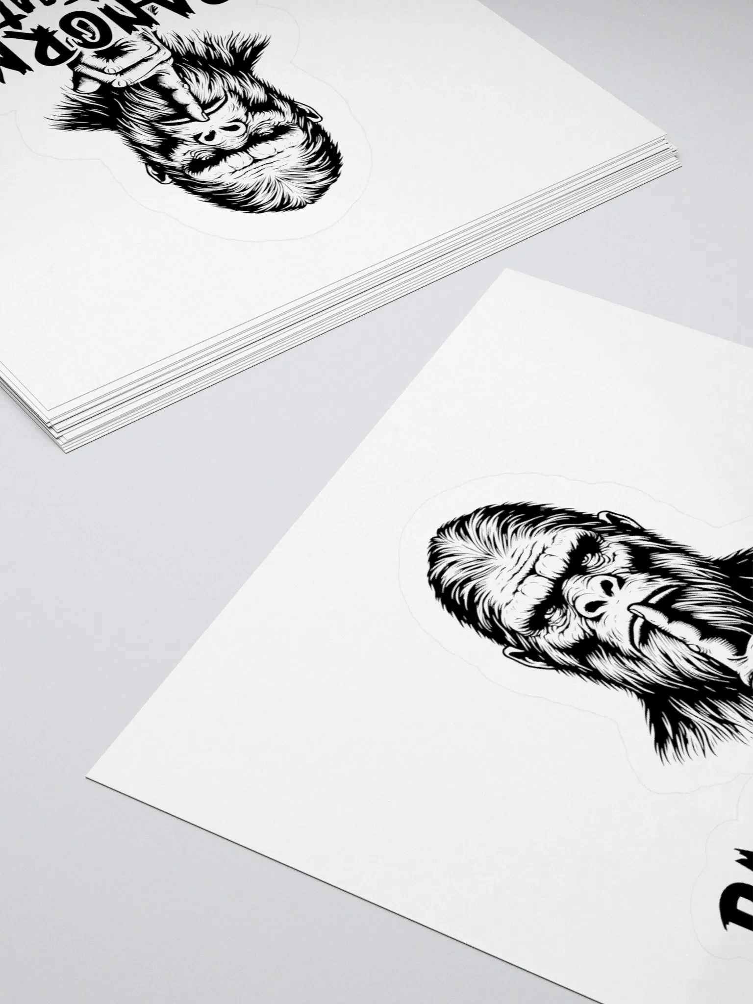 Bigfoot Paranormal Activity Logo Stickers product image (10)