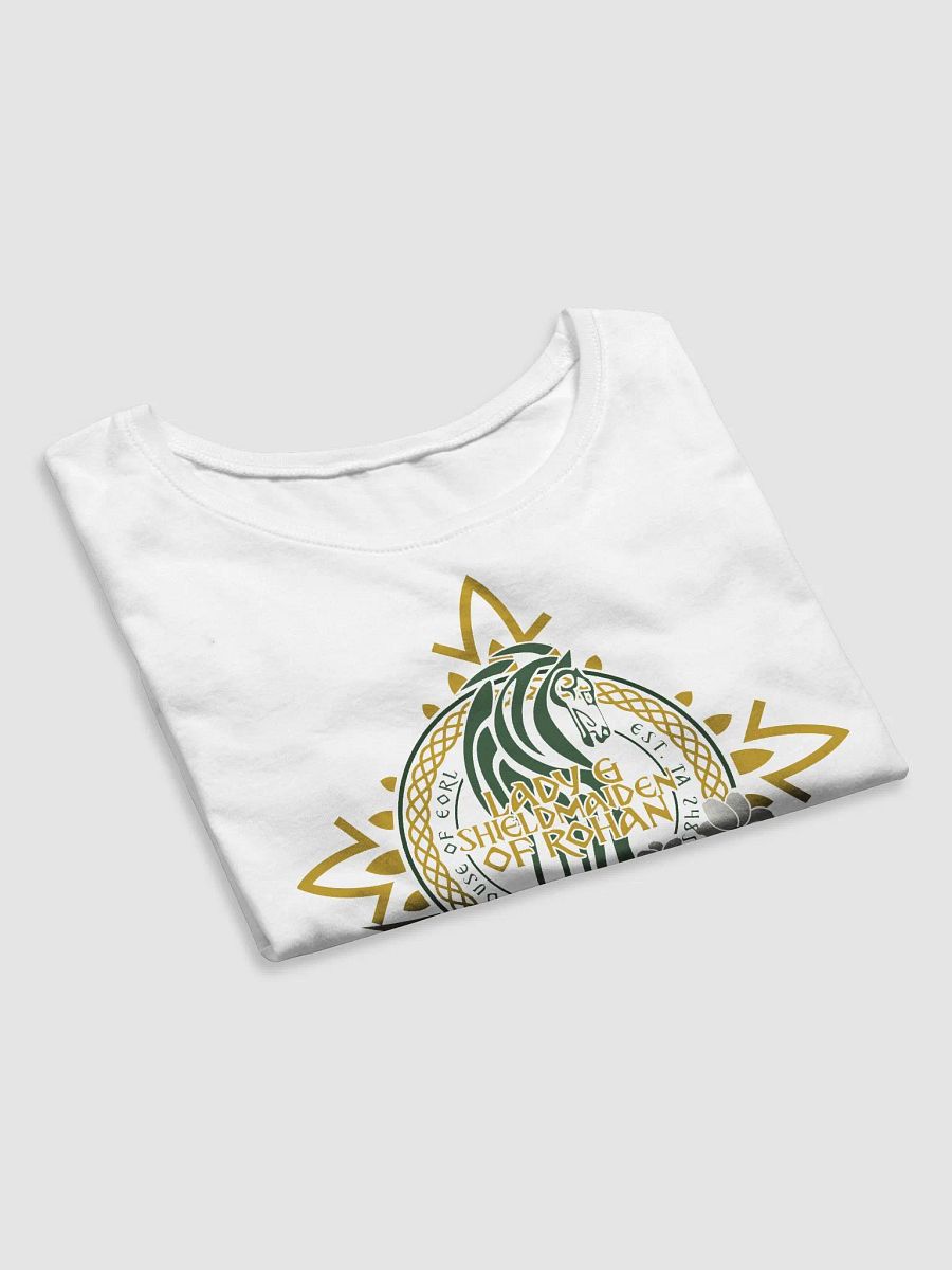 Lady & Shieldmaiden of Rohan Crop Top | Éowyn Quote product image (19)