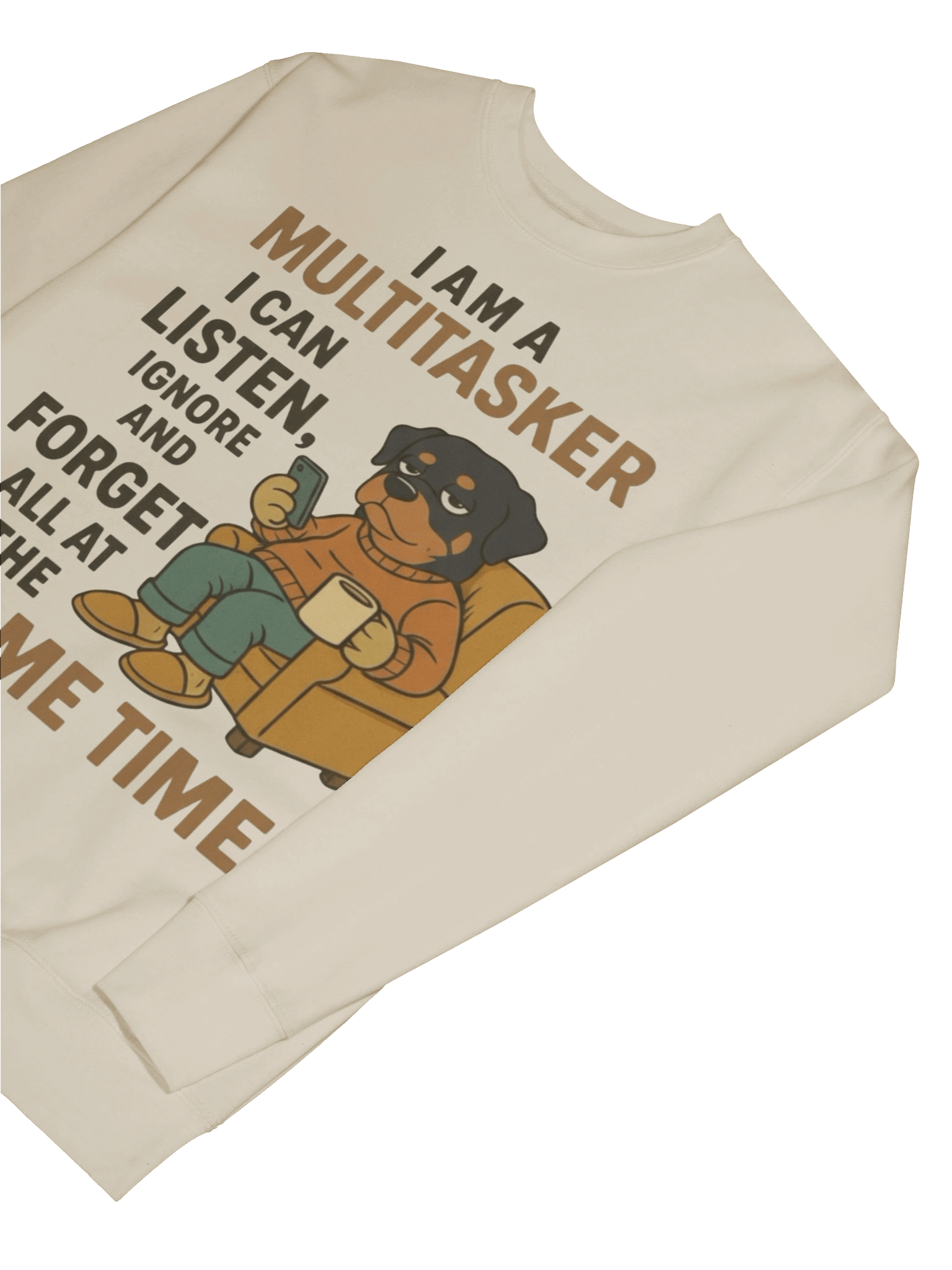 Multitasking Rottweiler Sweatshirt product image (7)