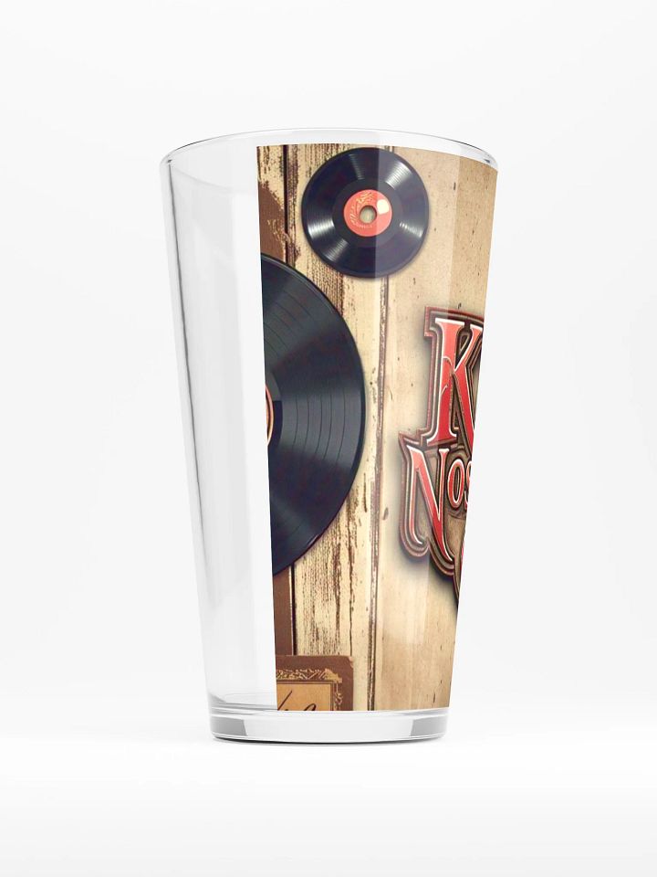 KNC Vintage Logo Pint Glass product image (2)