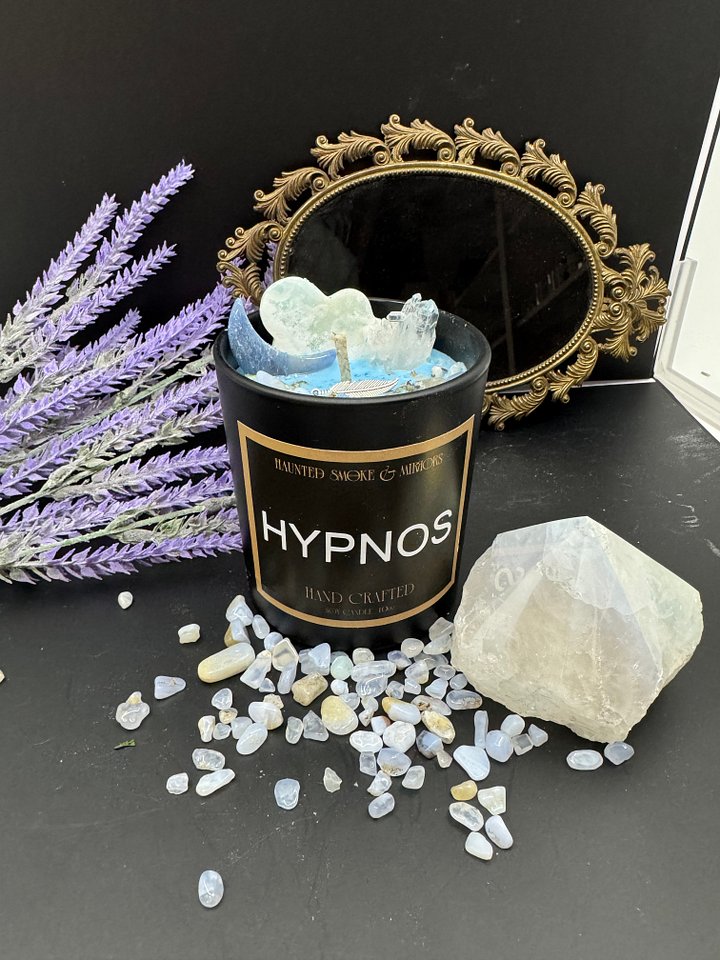 Hypnos Crystal Deity Candle product image (1)