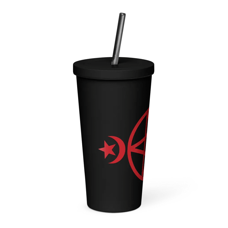 Crescent Moon Pentagram Insulated Tumbler product image (4)