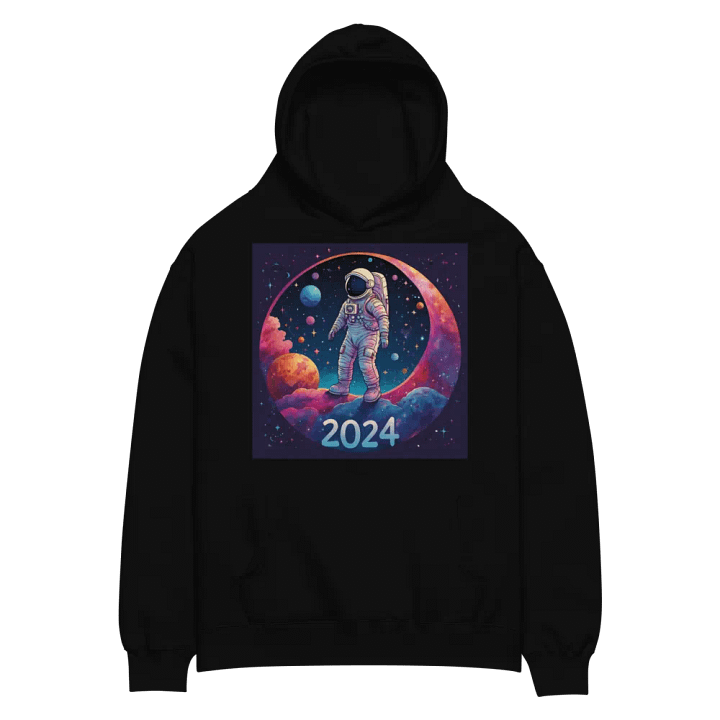 "Cosmic Stroll: Astronaut Moonwalk Sweater" product image (2)